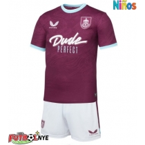 Camiseta Burnley Primera Equipación para niños 2025-26 manga corta (+ pantalones cortos)